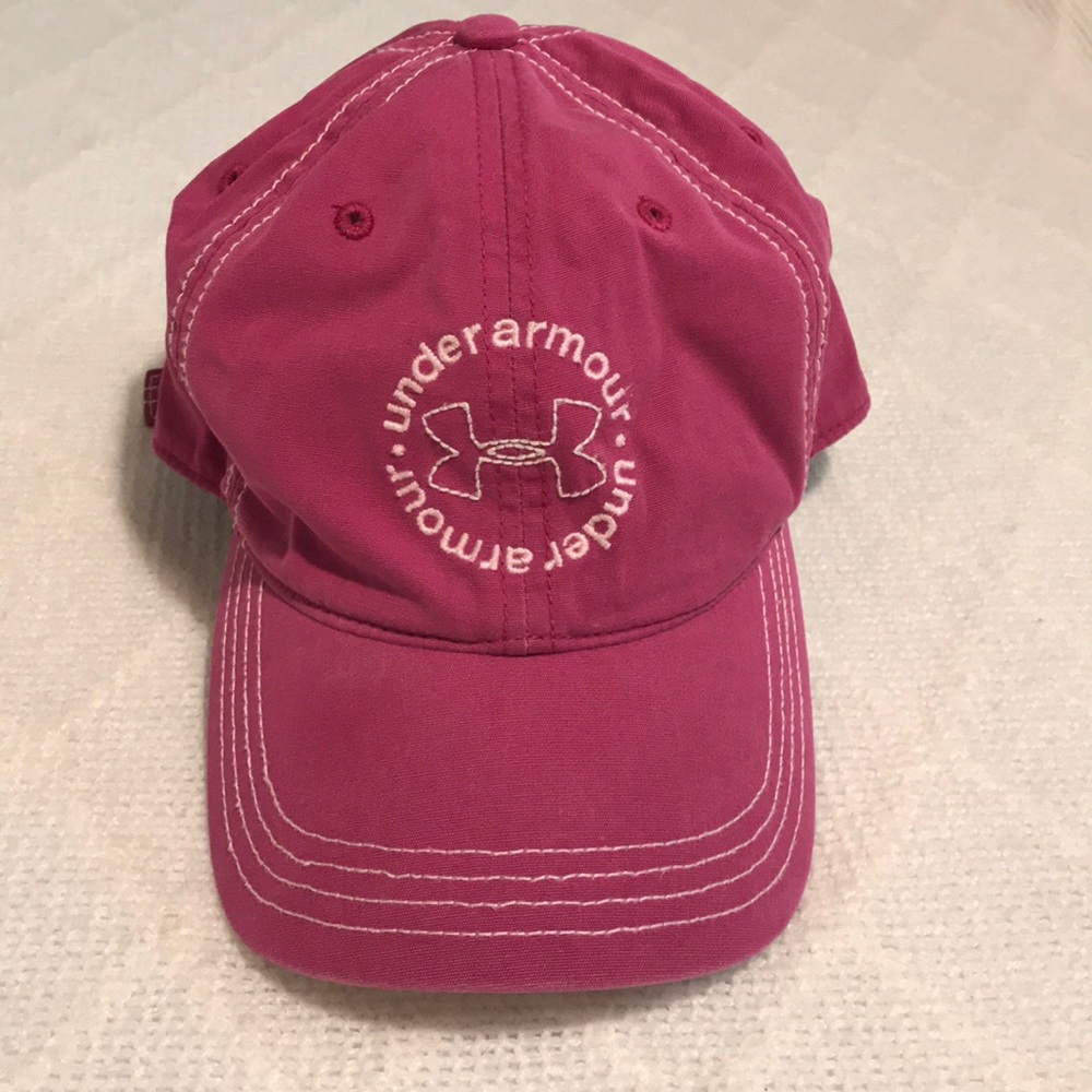 Pink Under Armour Hat